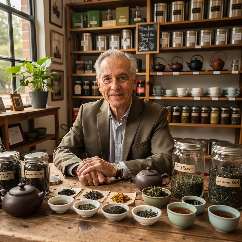 Jin Jun Mei tea elkészítése, a gőzölő víz és a szép teáskanál látható.